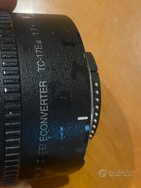 Nikon teleconverter TC17E II  autofocus