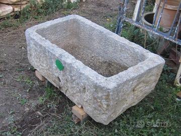 Vasca antica in pietra massello originale