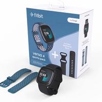 Fitbit Versa 4 Bundle (con 2 cinturini), NUOVO