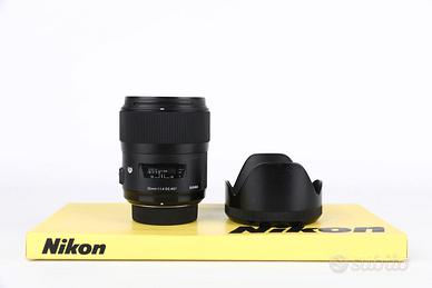 Sigma 35mm f1.4 DG HSM ART Nikon USATO GARANTITO P