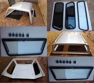 Hard top mitsubishi l200 originale completo leggi