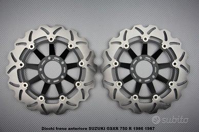Dischi freno anteriore SUZUKI GSXR 750 R 1986 1987