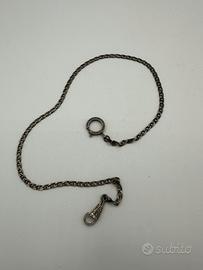 cateninia argento orologi da tasca