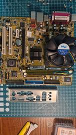 Kit PC Retro: ASUS P5VD2-MX + Intel Pentium D 820 