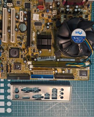 Kit PC Retro: ASUS P5VD2-MX + Intel Pentium D 820 