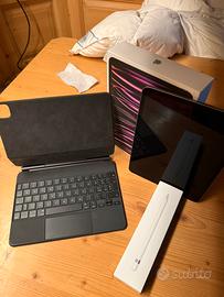 Ipad Pro 11” 4 gen + magic keyboard + apple pencil