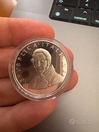 500 lire Argento 1985 - Alessandro Manzoni - Proof