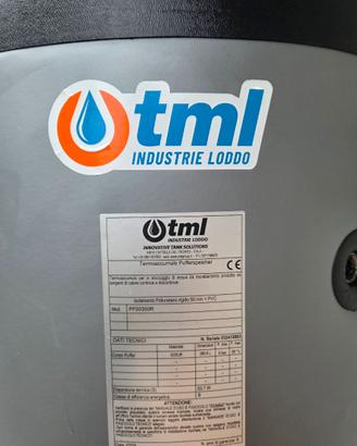 Accumulo inerziale 300 litri