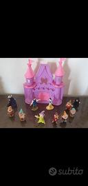 Biancaneve e i 7 Nani con castello