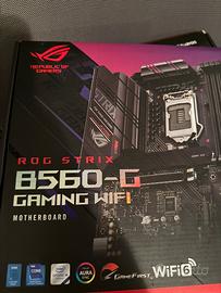 Scheda Madre Asus Rog b560-g intel i7 11700k