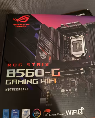 Scheda Madre Asus Rog b560-g intel i7 11700k