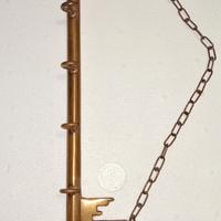 portachiavi in ottone 