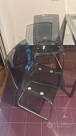Sedie ikea trasparenti