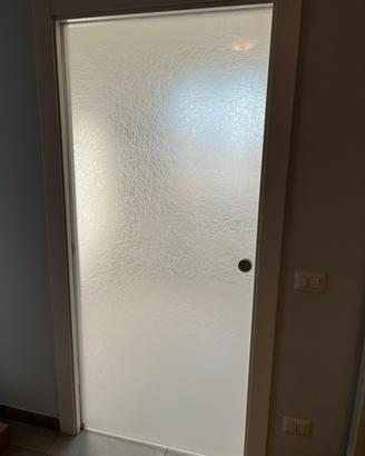 Porta scorrevole Vetro Italia