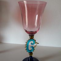 BICCHIERI VETRO MURANO 