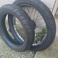 coppia di copertoni  contigo moto