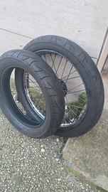 coppia di copertoni  contigo moto
