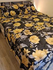 Lenzuolo matrimoniale in 4 pezzi hand made 