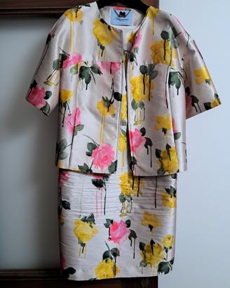 completo t Blumarine in Misto Seta-Giaca e Gonna