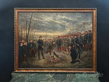 Antico Dipinto Drammatico