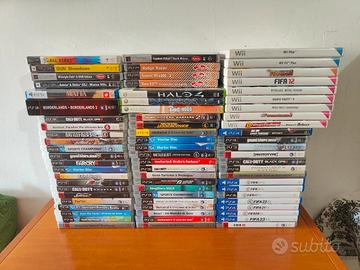Lotto Giochi Retro e Next-Gen: PS3, Wii, PSP, PS4
