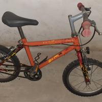Bicicletta  MTB da bimbo, diametro ruote 16”