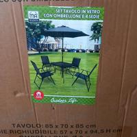 set da giardino nuovo 