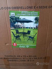 set da giardino nuovo 