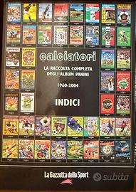 COLLEZIONE COMPLETA CALCIATORI PANINI 1960-2004