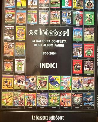 COLLEZIONE COMPLETA CALCIATORI PANINI 1960-2004