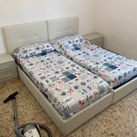 2 letti contenitore e 2 comodini