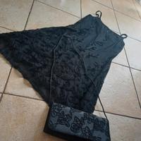 Vestito e borsetta donna coordinati