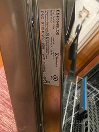 Lavastoviglie electrolux mod.esf5545lox