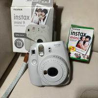 fotocamera polaroid fujifilm instax mini 9 grigia