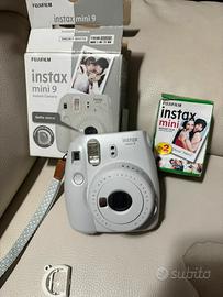 fotocamera polaroid fujifilm instax mini 9 grigia