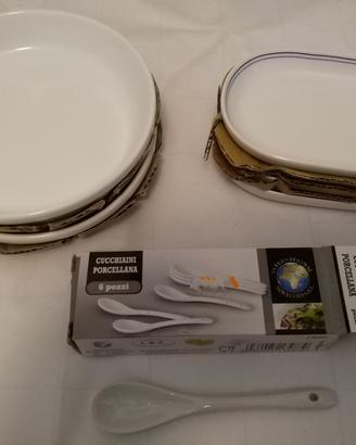 Lotto ceramiche e porcellana cucina