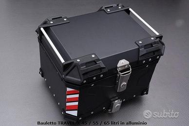 Bauletto TRAVEL-X 45 / 55 / 65 litri in alluminio
