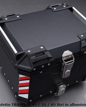 Bauletto TRAVEL-X 45 / 55 / 65 litri in alluminio