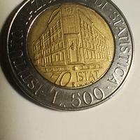 Monete 500 lire Repubblica Italiana 