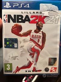 Nba 2k 21 ps4 nuovo.