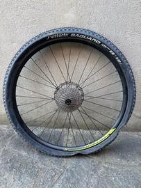 Ruota completa SYNCROS X25S 29" con pignoni/ disco