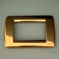 Placche Vimar in metallo color oro