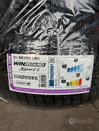 4 gomme invernali NEXEN Winguard Sport 2 - 215/45Z