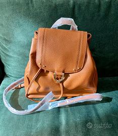 Zaino Carpisa in ecopelle color cuoio