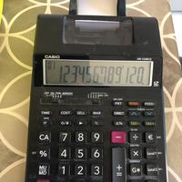 Calcolatrice casio con stampante