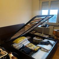 letto matrimoniale contenitore
