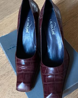 Scarpa cocco bordeaux