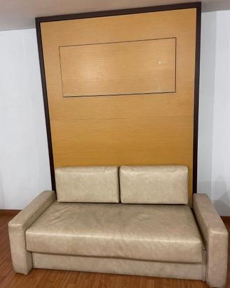 LETTO TRASFORMABILE CON DIVANO