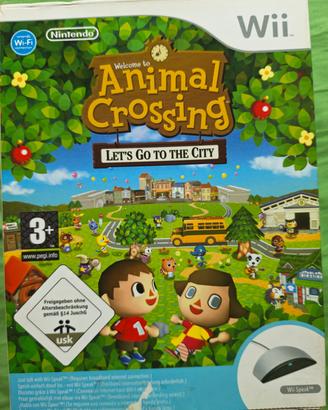 Animal Crossing lets go to the city WII Special Ed