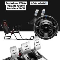 Postazione SIM Racing GT-LITE T-LCM T300RS